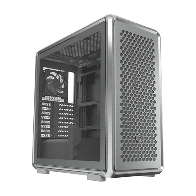 Gabinete Cooler Master MasterFrame 600 Silver ARGB USB Type-C 3x14cm + 1x12cm