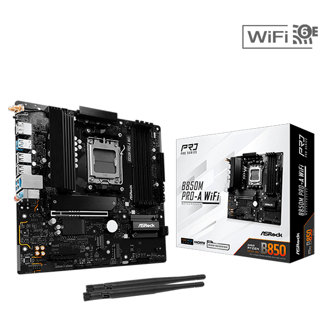 Mother ASROCK B850M PRO-A WIFI AM5