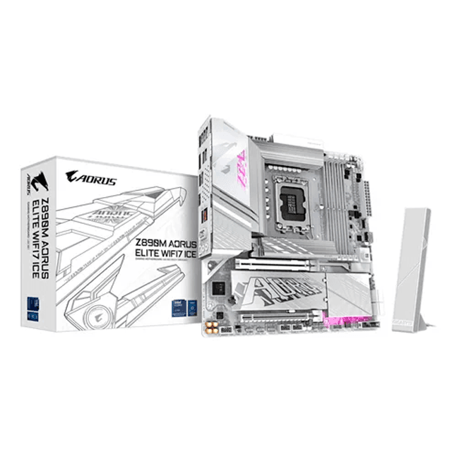 Mother Gigabyte Z890M AORUS ELITE WIFI7 ICE DDR5 LGA1851