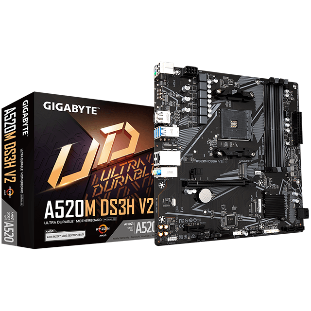 Mother Gigabyte A520M DS3H V2 AM4 (3ERA/4TA/5TA GEN)
