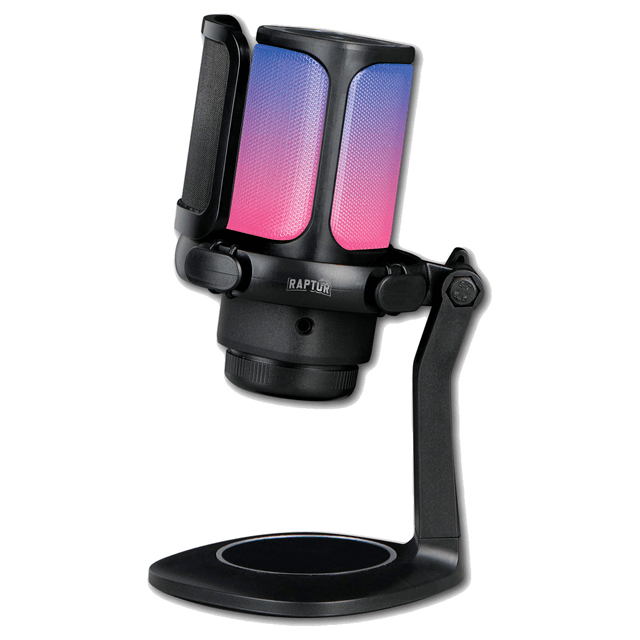 Micrófono Raptor Vox RGB USB p/Streaming