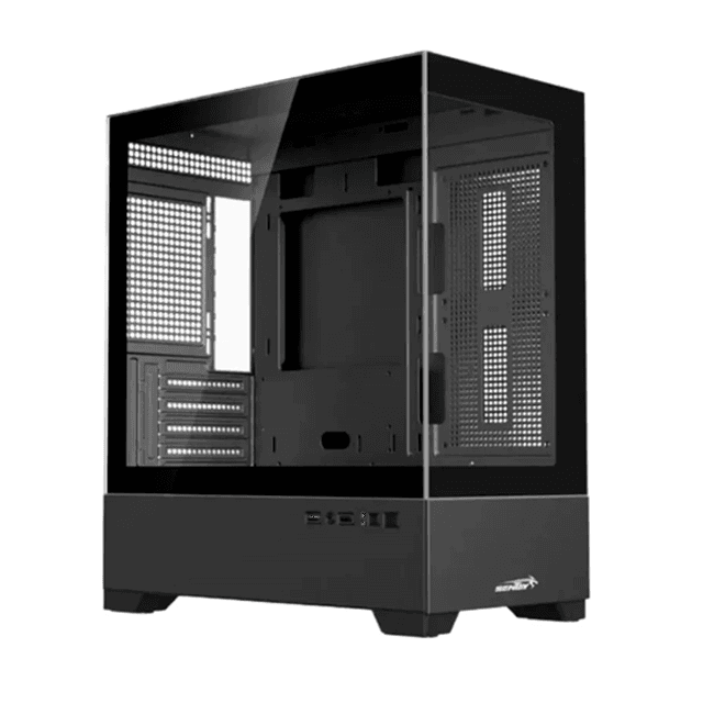 Gabinete Sentey H10 Black Templado USB 3.0 (Sin Coolers)