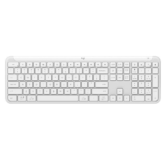 Teclado Logitech K950 Inalámbrico White 920-012593