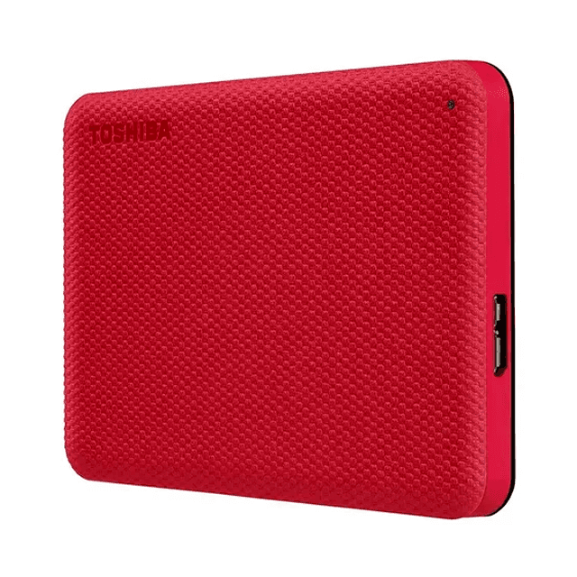 Disco Externo Toshiba 1TB Canvio Advance Red USB 3.2
