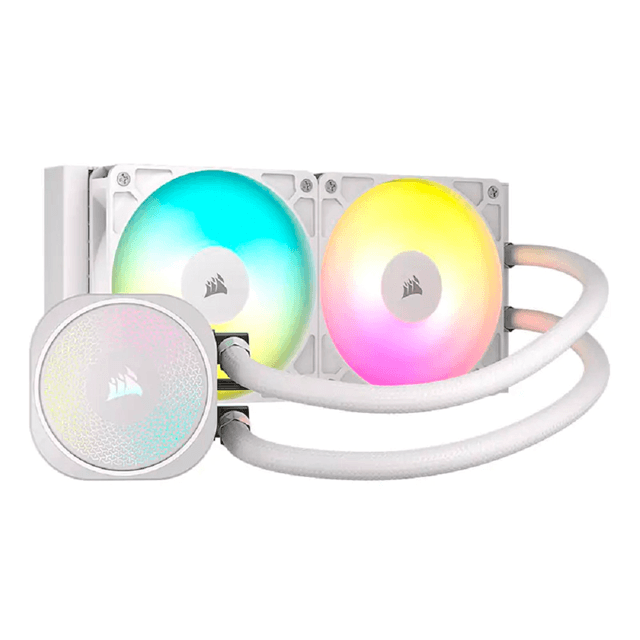 Cooler CPU Watercooler Corsair Nautilus 240 RS ARGB White 240mm LGA1200/LGA1700/LGA1851/AM4/AM5