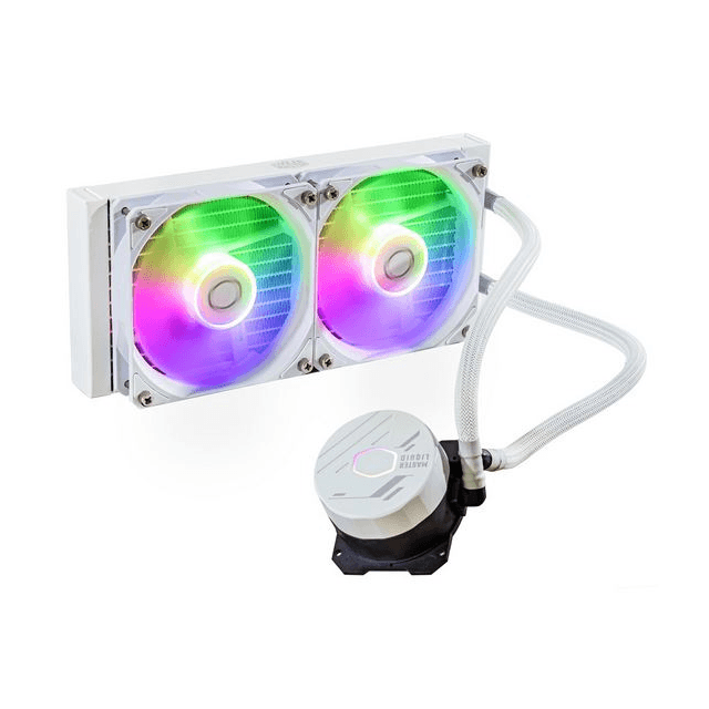 Cooler CPU Watercooler Cooler Master MasterLiquid ML240L Core ARGB White Intel/AMD