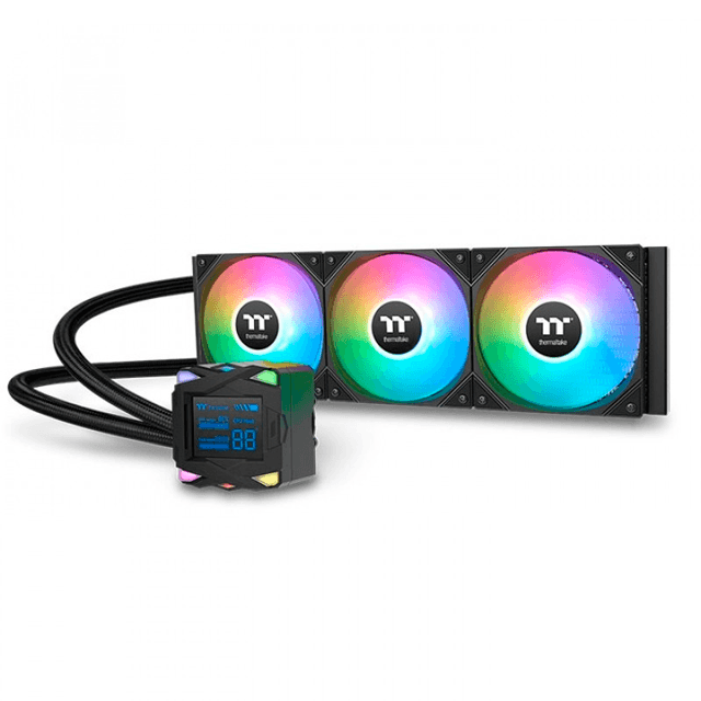 Cooler CPU Watercooler Thermaltake LA360-S ARGB SYNC AIO 360mm LCD Black