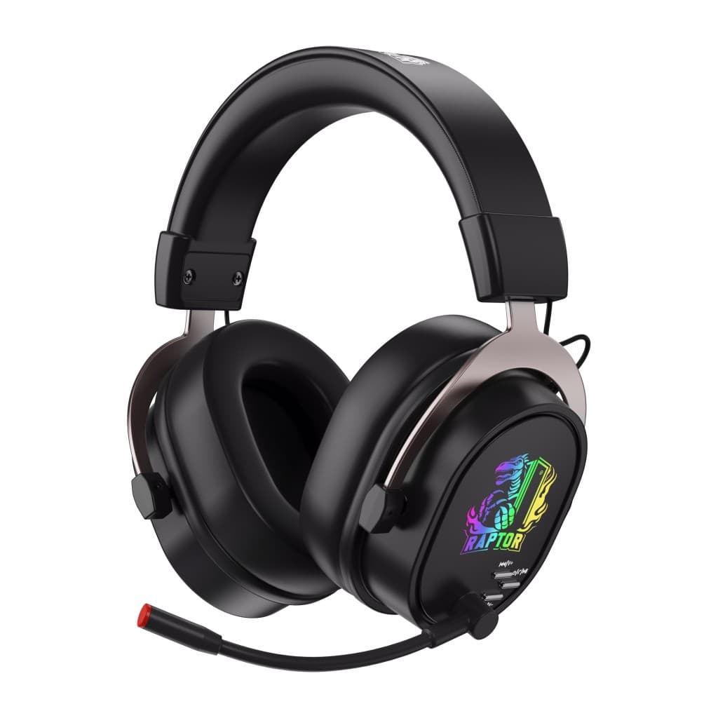 Auricular Gamer Raptor Inferno PRO X 7.1 Negro Wireless c/Dongle