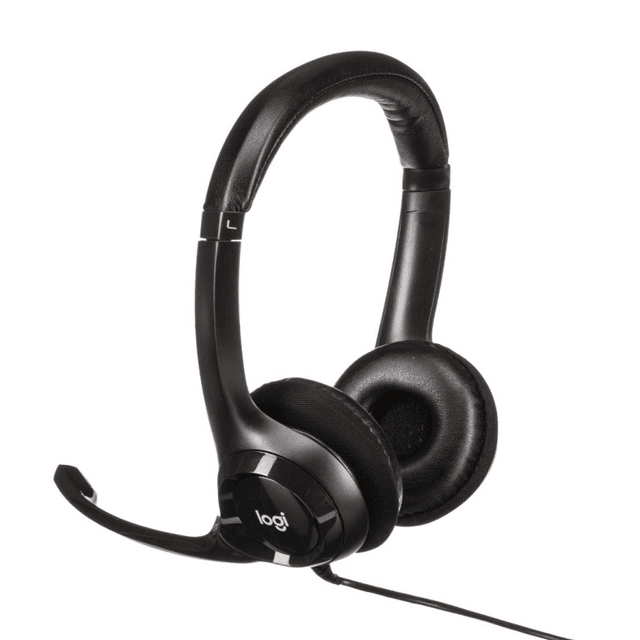Auriculares Logitech H390 Black Headset C/Micrófono 981-000014