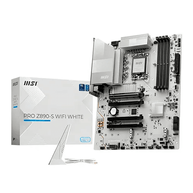 Mother MSI PRO Z890-S WIFI White DDR5 LGA1851