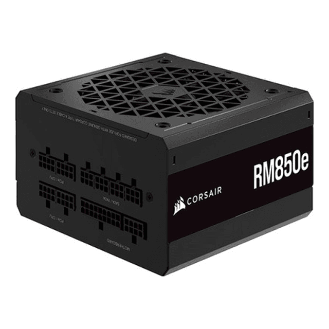 Fuente Corsair RM850e 850W Cybenetics Gold Full Modular ATX 3.1 PCIe 5.1 Black