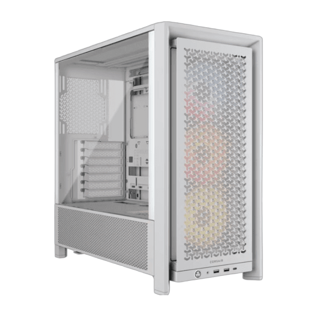 Gabinete Corsair 4000D FRAME RS ARGB White 3x120mm CC-9011297-WW
