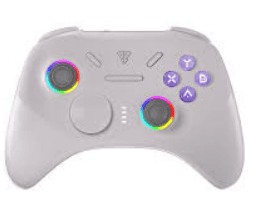 Gamepad Joystick Fantech Eos Pro II WGP15V2 White Wireless BT Vibración USB PC/Switch/Android