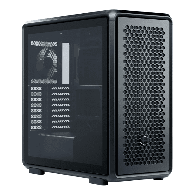 Gabinete Cooler Master MasterFrame 600 Black USB Type-C 3x14cm + 1x12cm
