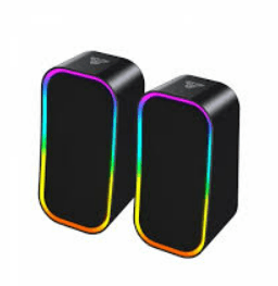 Parlantes Fantech Groove GS304 Black RGB 3.5mm/USB Bluetooth
