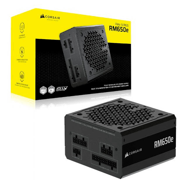 Fuente Corsair RM650e 650W Cybenetics Gold Full Modular ATX 3.1 PCIe 5.1