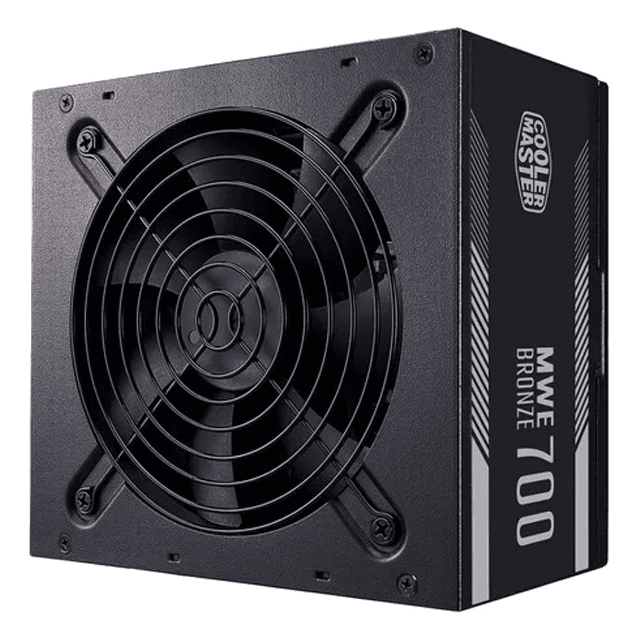Fuente Cooler Master MWE V2 700W 80 Plus Bronze S/Cable