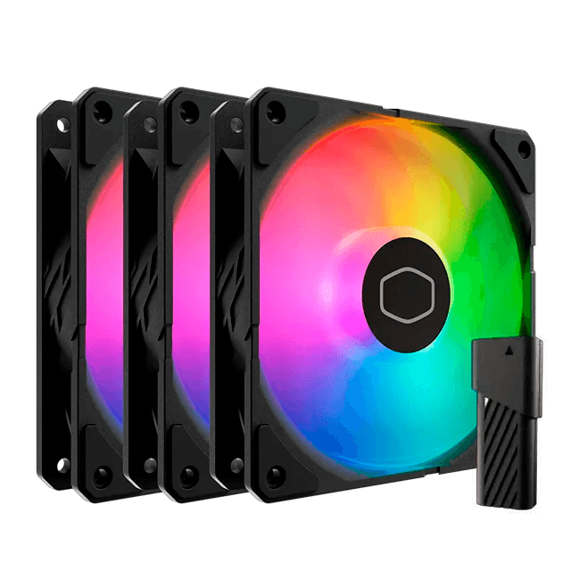 Cooler Fan KIT Cooler Master SickleFlow Edge 120 ARGB (3x120mm + Controladora)