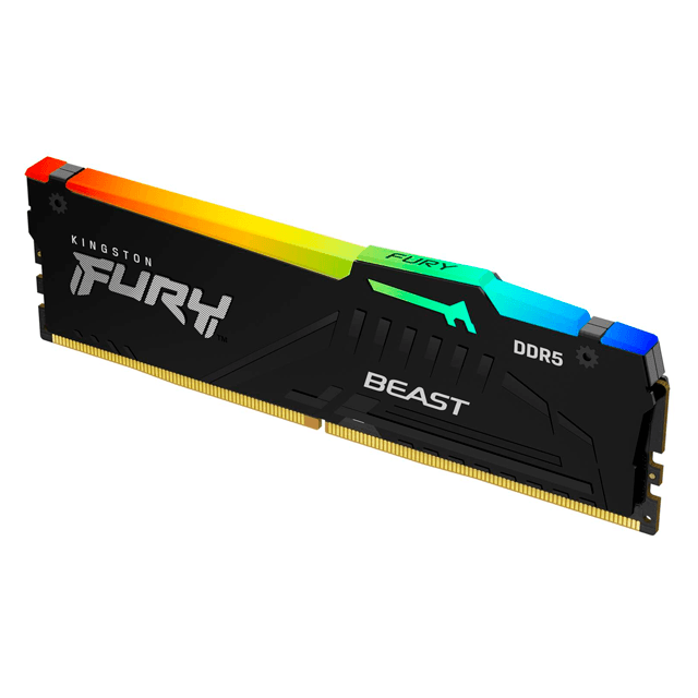 Memoria RAM Kingston 32Gb DDR5 6400Mhz Fury Beast RGB EXPO