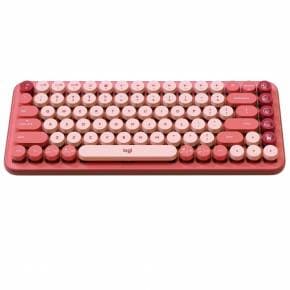 LOGITECH TECLADO POP HEATBREAKET ROSE ESPA�OL 920-010715