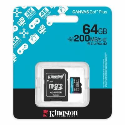 KINGSTON MICRO SD SDCG4/256GB CANVAS GO PLUS