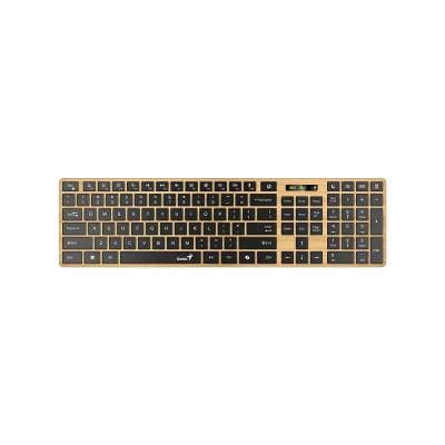 GENIUS TECLADO SLIMSTAR 7250BT MADERA