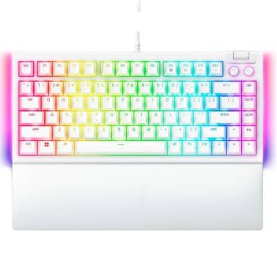 RAZER TECLADO BLACKWIDOW V4 -US WHITE RZ03-05001700-R3M1