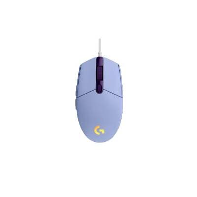 LOGITECH MOUSE G203 LIGHTSYNC LILA 910-005852