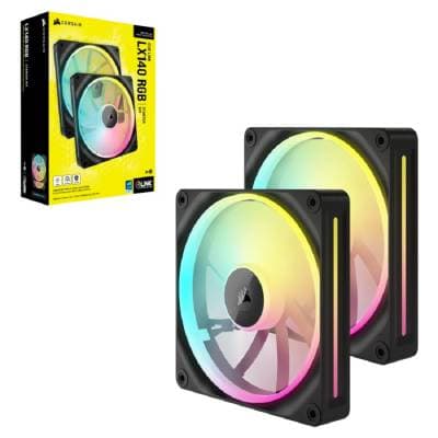 CORSAIR KIT DE FANES LX140 RGB 140MM CO-9051028-WW