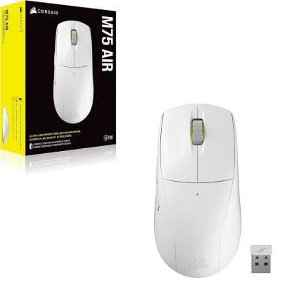 CORSAIR MOUSE M75 AIR WL-WHT CH-931D101-NA
