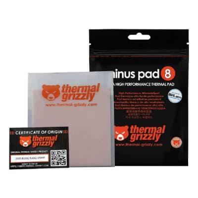 THERMAL GRIZZLY ALMOHADILLA TERMICA MINUS PAD 8 100X100 2mm