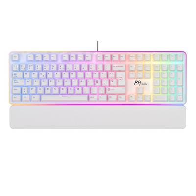 RK ROYAL TECLADO RK918 WHITE BROWN SWITCH