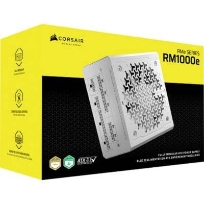 CORSAIR FUENTE RM1000E WHITE CP-9020294-NA 3.1