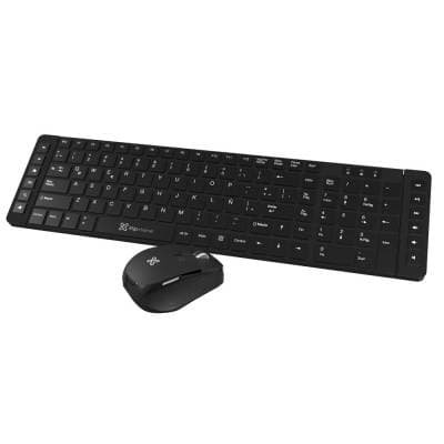 KLIP TECLADO COMBO REVOLUTION INALAMBRICO KCK-270S BLACK