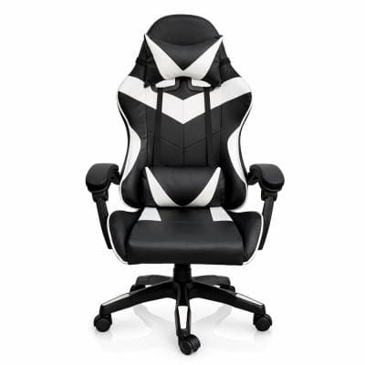 GENERICA SILLA GAMER CUERO SINTETICO BK/WT
