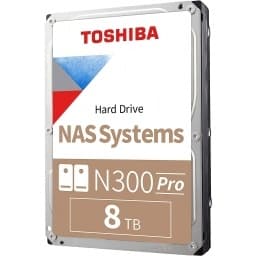 DISCO 8TB TOSHIBA N300 PRO (RED)