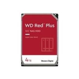 WD Red Plus WD40EFPX - Disco duro - 4 TB - interno - 3.5" - SATA 6Gb/s - 5400 rpm - búfer: 256 MB