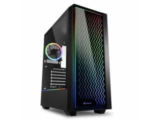 Gabinete Gamer Sharkoon Rgb Lit 200 2 Fanes 120mm Argb Hub 4 Port