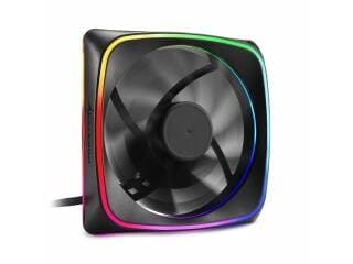 Fan Cooler Ventilador Sharkoon Shark Light Rgb 120mm 20 Leds