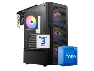 PC Gamer INTEL Core i7 12700F (12 Núcleos) - Rtx 5060Ti 16Gb - RAM 32Gb - 1Tb - Windows 11 Pro