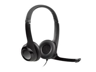 Auricular LOGITECH H390 Usb + Microfono Suspension De Ruido Para Pc