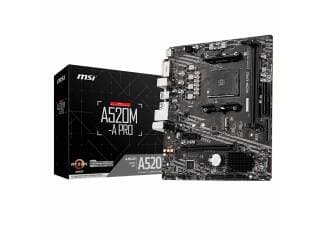 Motherboard MSI A520M-A Pro Series Socket Am4 Para Amd