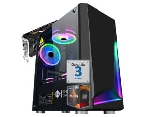 PC Gamer AMD Ryzen 7 5700x Video Rtx 3060 12Gb RAM 16Gb Ddr4 Ssd Nvme 1Tb Wifi Bluetooth Windows 11 64bit