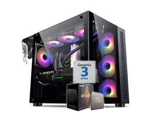PC Gamer AMD Ryzen 7 5700X B550 Video Rtx 3060 12Gb RAM 64Gb Ddr4 Ssd Nvme 2Tb Wifi Bluetooth Windows 11 64bit