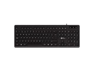 Teclado Shot Gaming Shot8376 Home And Office Slim Usb Negro