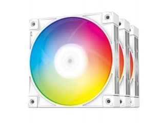 Fan Cooler DEEPCOOL FC120 ARGB Blanco 3 en 1 Para Gabinetes
