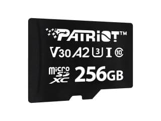 Memoria Micro SD PATRIOT 256Gb SDXC C30 A1 30MB/s C10 + Adaptador