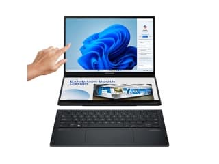 Notebook ASUS ZENBOOK Duo Intel Core Ultra 9 285H (16 Nucleos) - 32Gb - 1Tb - Pantalla 14 3k Oled Touch 120Hz - Win11