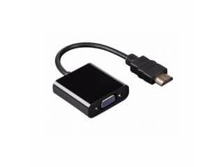 Adaptador Conversor Convertidor De Hdmi a Vga Hembra Con Audio