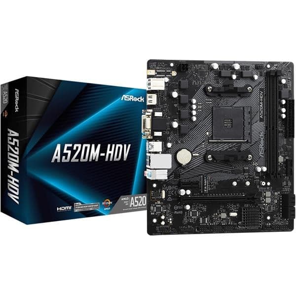 Motherboard Asrock A520m Hdv Am4